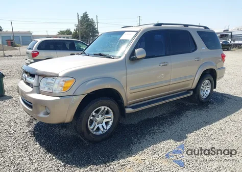 2005 Toyota Sequoia Sr5 V8 from USA, damaged, VIN 5TDZT34A95S248321